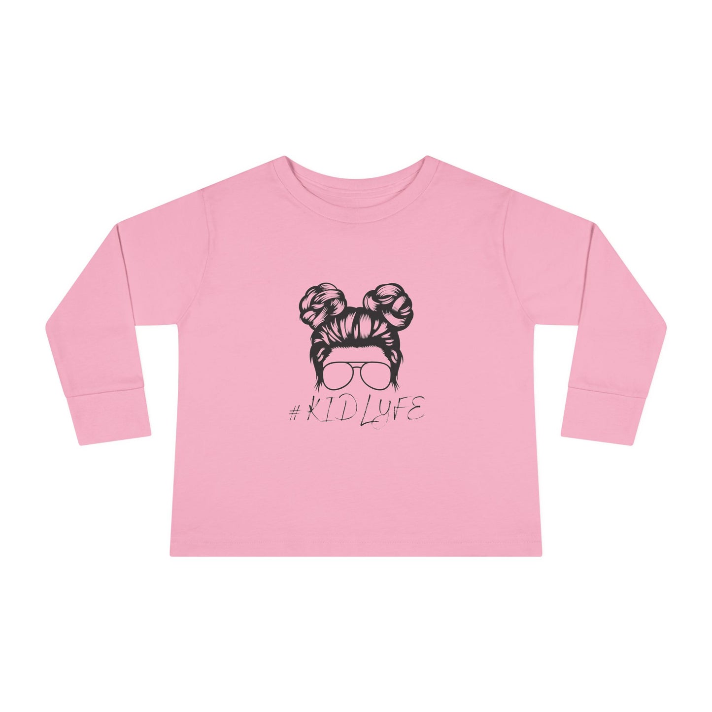 #KIDLYFE Girls Toddler Long Sleeve Tee