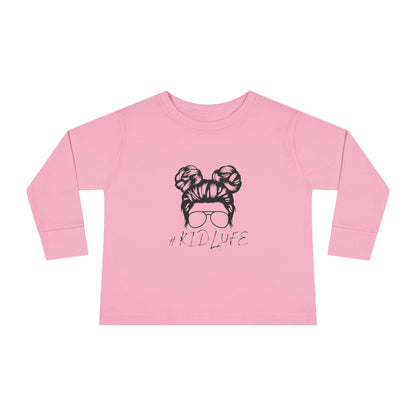 #KIDLYFE Girls Toddler Long Sleeve Tee