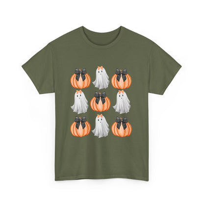 Ghosts and Pumpkins Womens Tee