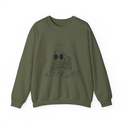 #TEENLYFE girls Crewneck Sweatshirt