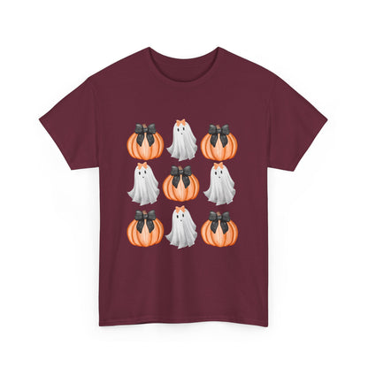 Ghosts and Pumpkins Womens Tee