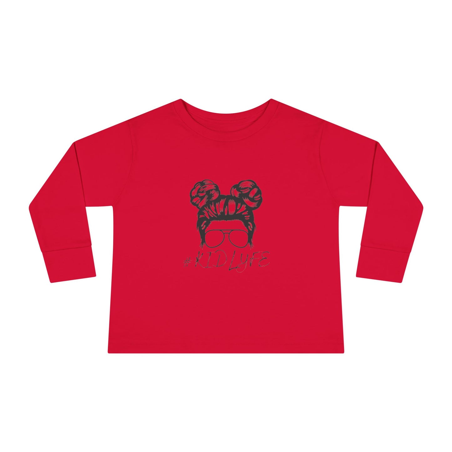 #KIDLYFE Girls Toddler Long Sleeve Tee