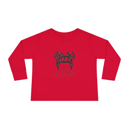 #KIDLYFE Girls Toddler Long Sleeve Tee